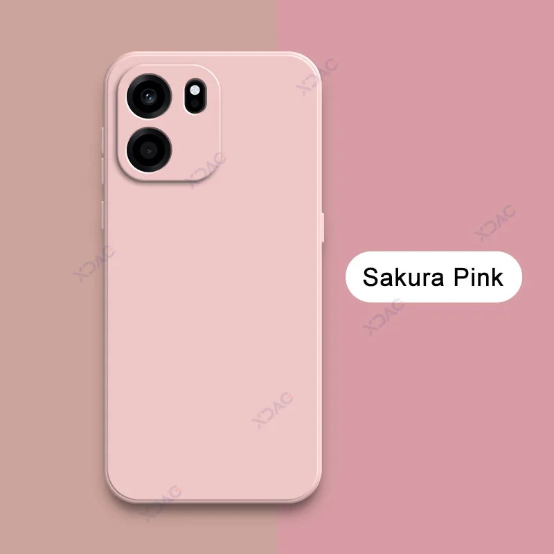 Luxury Dual Liner Phone Cases for OnePlus Turbo 6V Nord CE6 Shockproof Covers Turbo6V NordCE6 CE 6 Square Liquid Silicone Coque