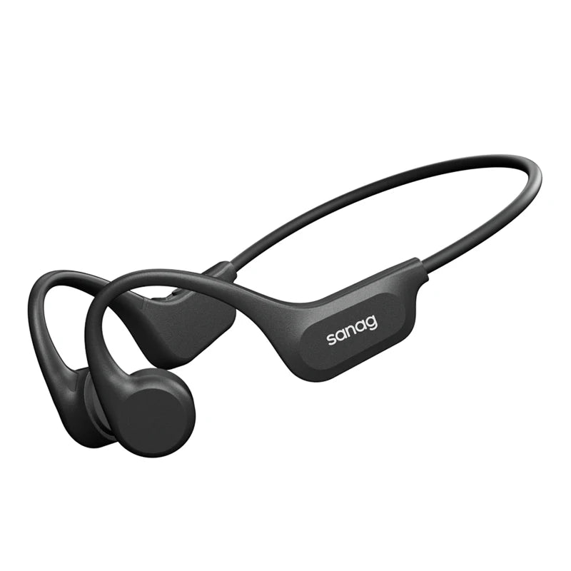 Sanag B60 True Bone Conduction Wireless Earphone Swimming Riding Headphones 64GB Memory Offline Local MP3 Playback Earbuds