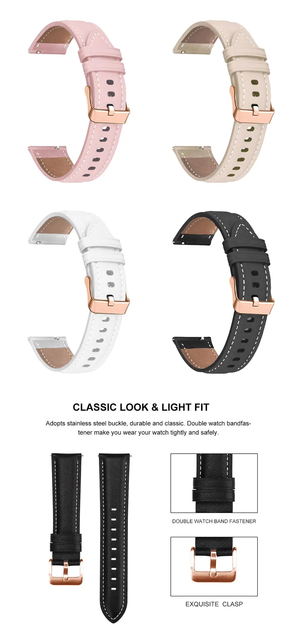 18MM Watchband For HUAWEI WATCH 5 42mm/Watch GT 4 GT 5 41mm Smart Watch Bracelet Wristband Strap For Huawei Watch GT 5 Pro 42mm