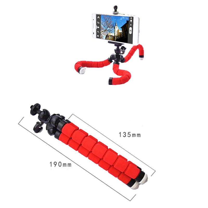 Mobile Phone Holder Flexible Octopus Tripod Bracket for Mobile Phone Camera Selfie Stand Monopod Support Photo Remote Control