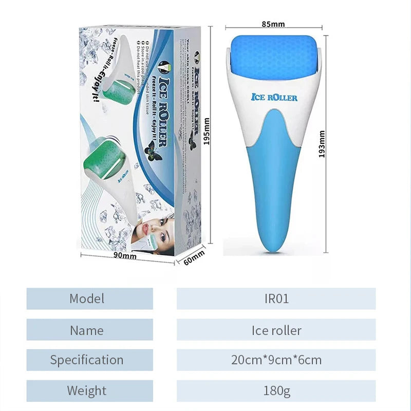 Face Roller Cool Ice Roller Massager Skin Lifting Tool Face Lift Massage Anti-wrinkles Pain Relief Face Women Skin Care Tools