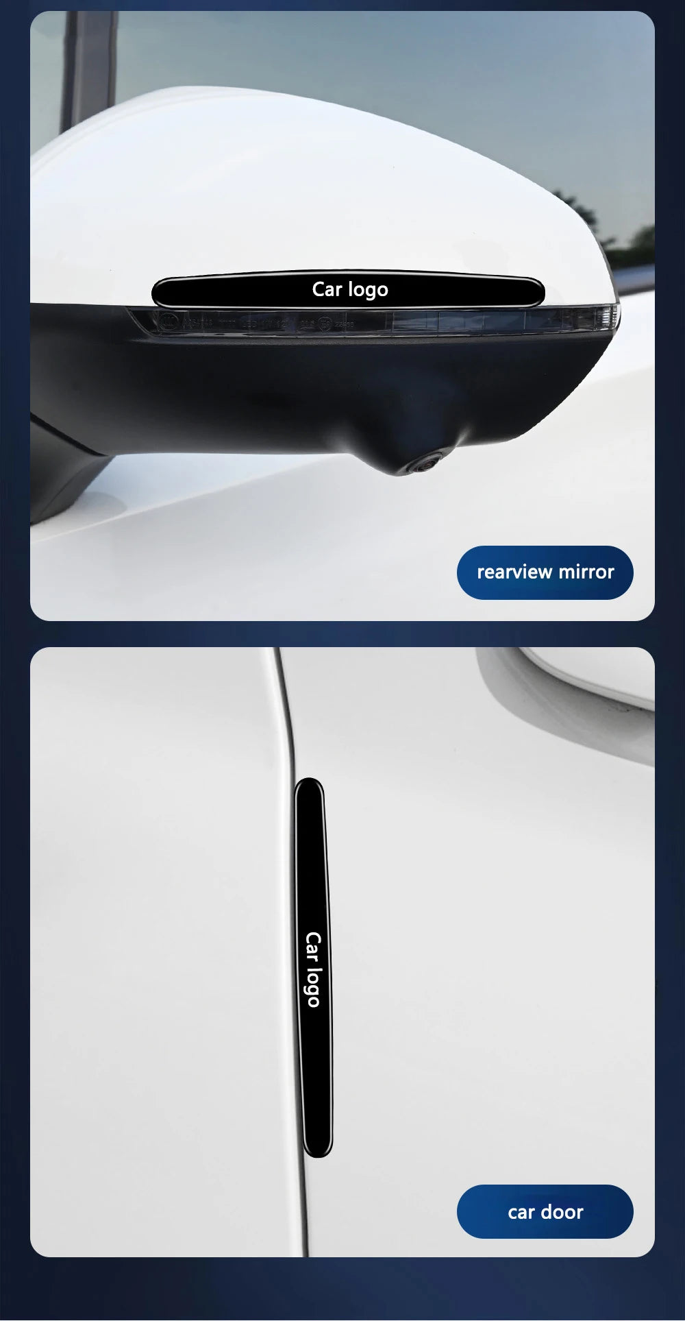 4/8Pcs/Set Car Handle Scratch Resistant Protective Film Door Stickers Car For Toyota Corolla Camry Rav4 Yaris hilux Prius Auris