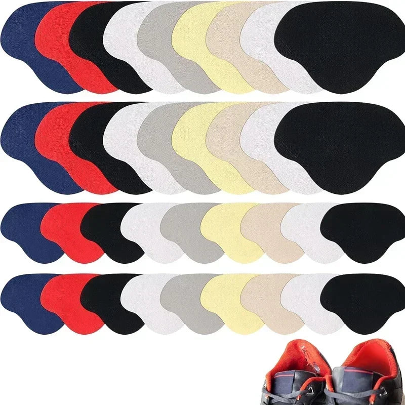 6pcs Sports Shoes Repair Stickers Suede Heel Protector Anti-Wear Repair Holes Self-adhesive Patches Insoles Pad Foot Care Insert