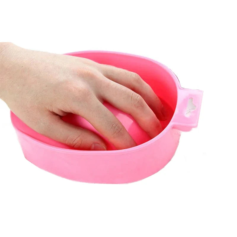 1PC Double Layer Hand Bowls Softened Dead Skin Hand Bowls Spa Treatment Manicure Tools Nail Art Tools Soak Bowl