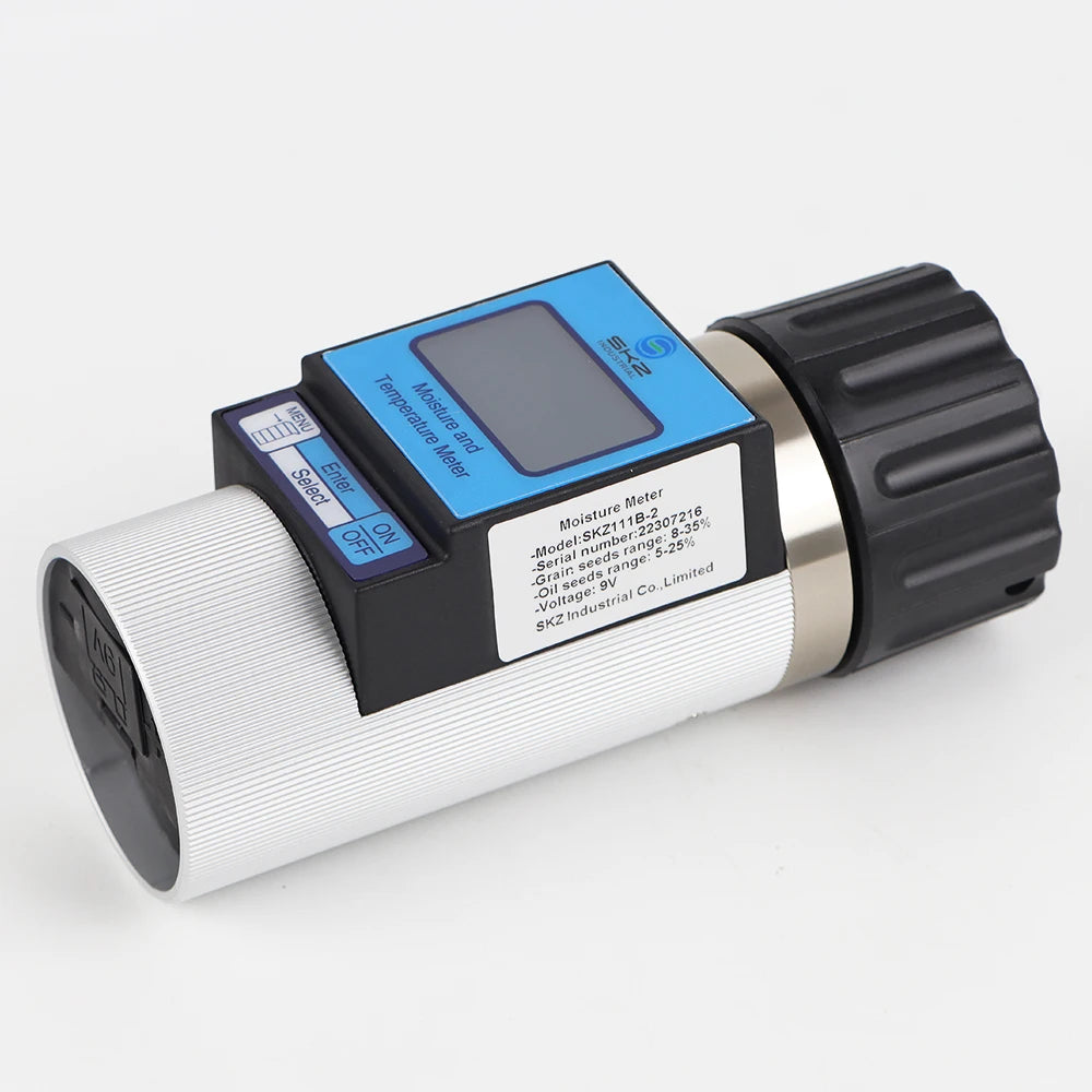 Grain Moisture Meter For 37 Kinds Grains Humidity Tester Wheat Corn Soybean Peanuts Coffee Beans Hygrometer Multi-Language