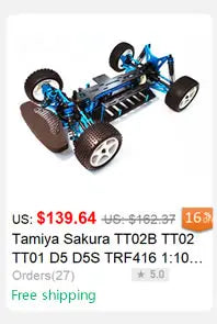 RC Car 3RACING Sakura D5 D5Pro D5M KIT 1:10 Carbon Fiber DIY Model Remote Control Super Rear Drive Drift High Speed Racing Frame