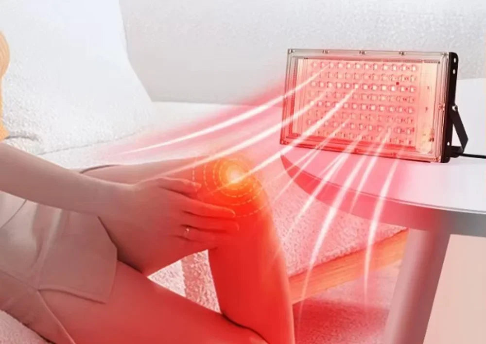 96 LEDs Red Light Therapy Lamp for Full Body Infrared Light Device Face Body Pain Stress Relief Daily Skin Care 660nm 850nm