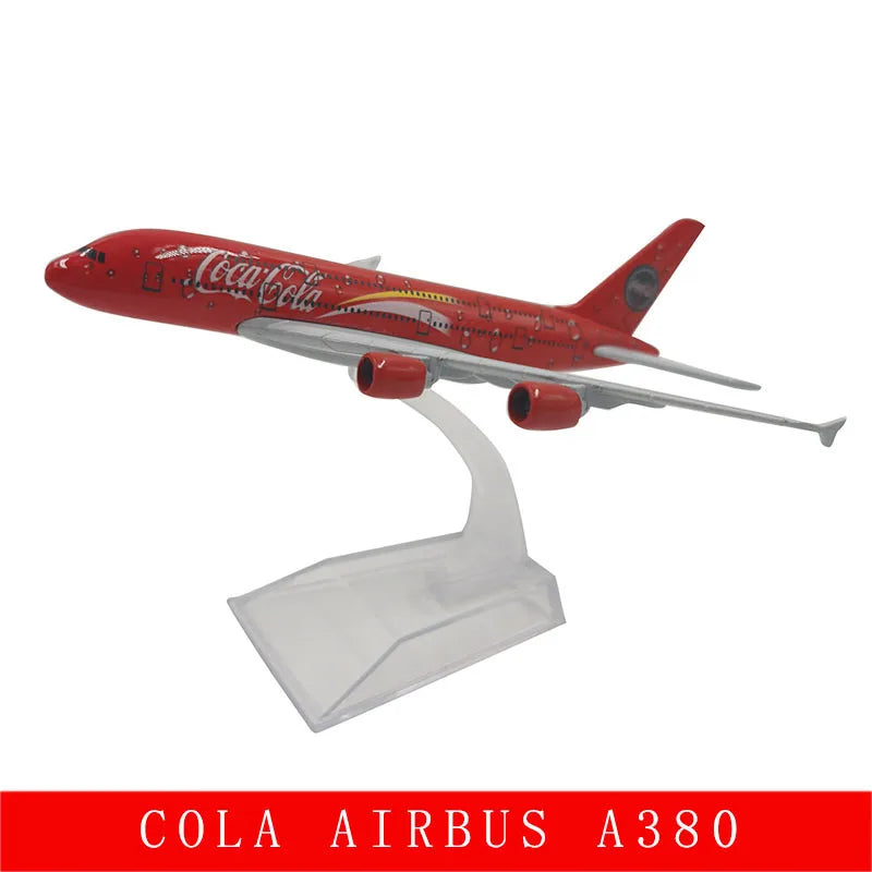 JASON TUTU 16cm Concorde Plane Airplane Model Aircraft Model Diecast Metal 1/400 Scale Planes