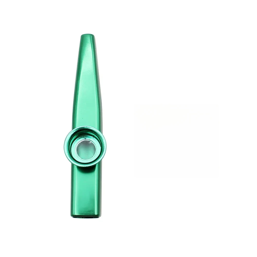 Metal Kazoo Musical Instruments Flutes Diaphragm Mouth Kazoos Musical Instruments Good Companion for Guitar