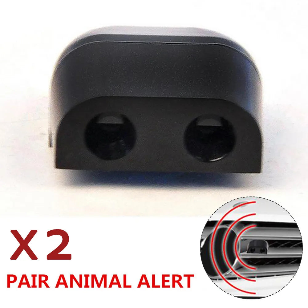 2Pcs Car Deer Whistles Avoids Deer Collisions Animal Repeller Auto Grille Mount Animal Whistle Repeller Deers Safety Sound Alarm
