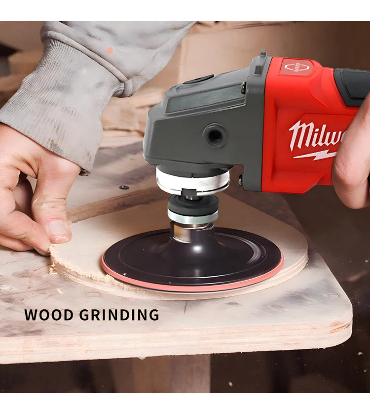Milwaukee 125mm/100mm Brushless Angle Grinder 3 Gears Variable Speed Electric Cutting Machine 18V Cordless Polishing Machine