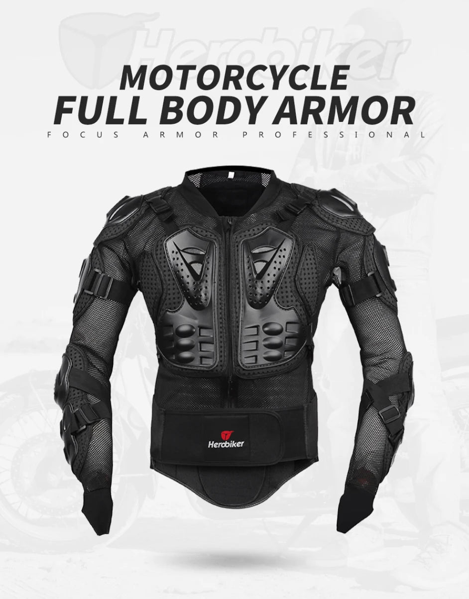 HEROBIKER Motocross Jacket Men Body Armor Motorcycle Armor Bicycle Rac NairoMarket