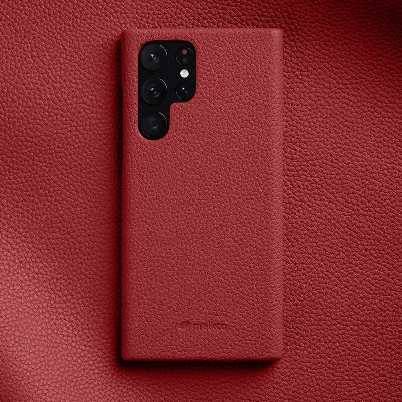 Melkco Real Leather Case for Samsung Galaxy S25 S24 S23 S22 S21 Ultra S22+ S23+ S24+ Plus Note 20 Genuine Handmade Phone Cover