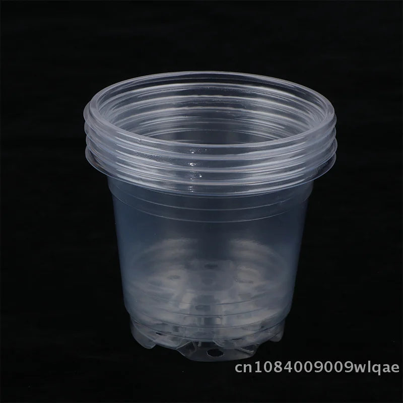 5Pcs Insulated Seed Starter Kit Clear Gallon Propagation Pot with Vented Lid -Humidity Dome for Seed Germination & Plant Cloning