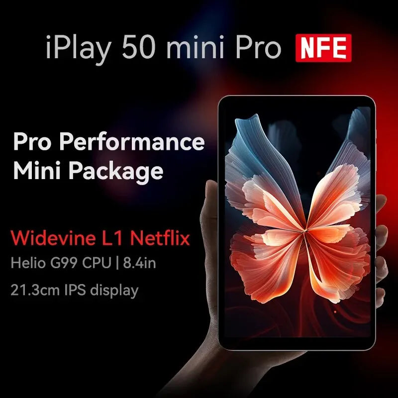 Alldocube IPlay50 Mini PRO Tablet Netflix L1 8.4inch Android13 Helio G99 8GB RAM 128/256GB ROM Dual SIM Card