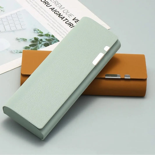 Glasses Box Japanese Portable Anti-stress PU Sunglasses Case Glasses Storage Box Eyeswear Accessories Box