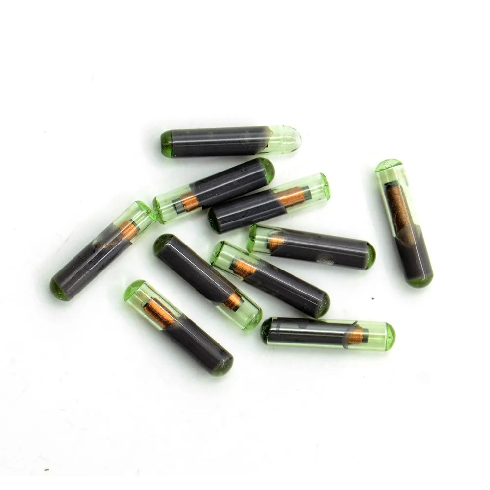 50pcs 100pcs aftermarket ID48 transponder chip Blank OEM ID48 Car Key Chip Glass ID 48 Unlock Auto Transponder Chip