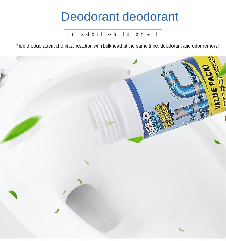 100g Powerful Sink Drain Cleaner High Efficiency  Clog Remover Kitchen Sewer Power Pipe Channel Powder Cleaning Tools