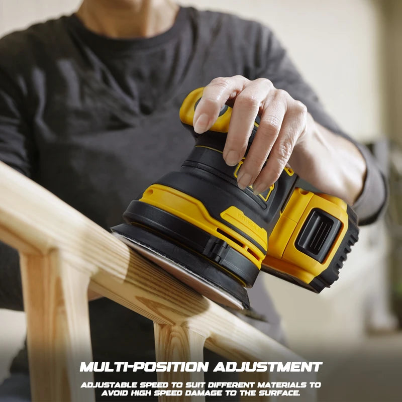 Electric Goddess Brushless Sander Disc 8000rpm For Dewalt 20V Battery Cordless Woodworking Sanding Putty Polishing Power Tool ﻿