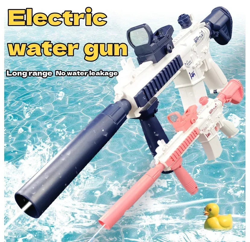 Newest Electric Water Gun Toys Bursts Children's High-pressure Strong Charging Energy Water Automatic Water Spray Children Toy