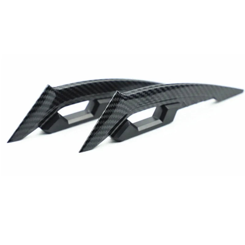 2Pcs Motorcycle Winglets Motorcycle Front Side Spoiler Aerodynamic Wing set Motorcycle Fixed Wind Wing used for 250SR