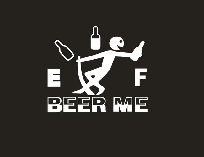 Fuel Tank Cap Cover High Gas Consumption Decal Fuel Gage Empty Vinyl Funny Car Stickers Scratch Paste Sticker