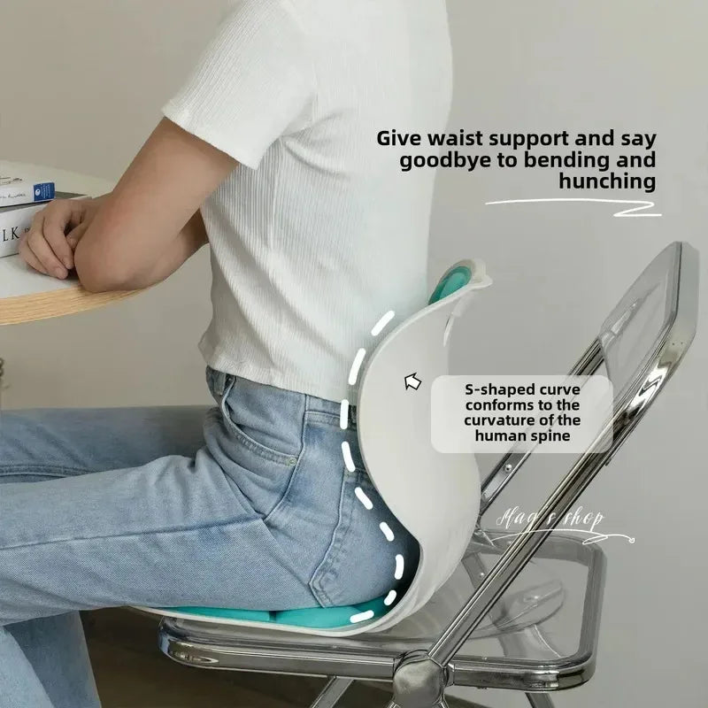 Adjustable Backrest Cushion Chair – Lumbar Support Pad for Bed/Office, Single Seater Lounger with Removable Cushions