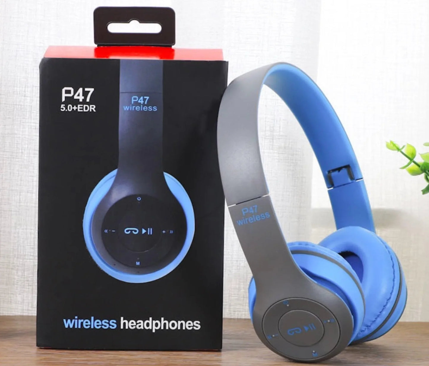 Headset P47 Bluetooth Headset Headset Portable Foldable Heavy Bass Gift Wireless Sports Headset Gaming Headset Long Battery Life