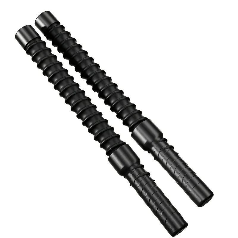 2Pc Strength Training Bar Ergonomic Fitness Grip Bar Biceps Triceps Strengthener Spring Arm Strength Expander Arm Muscle Trainer