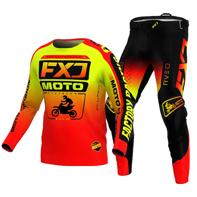 motocross gear set racing suit Off-road MX DH BMX ATV MTB Enduro MOTO Mens Kits Women's mountain Motorcycle Combo Downhill
