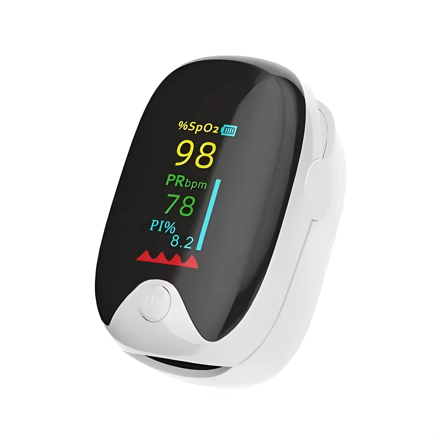 MINK Finger Clip Heart Rate Meter Measure Finger Oximetry PI Value Monitor Pulse Black Gem Oximeter Heart Rate Monitor Portable