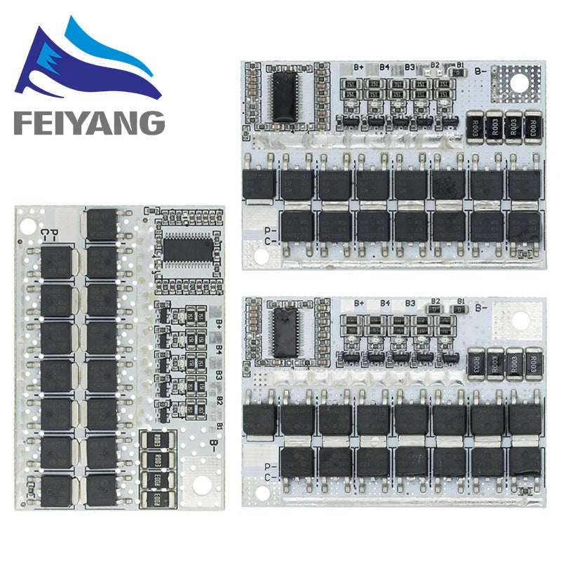 5S 4S 3S BMS 100A 21V 18V 16.8V 12V 18650 Li-ion LMO Ternary Lithium Battery Protection Circuit Board Balance Charging