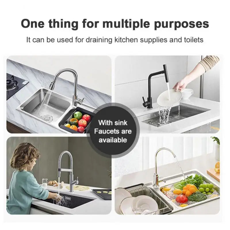 Kitchen Faucet Mat Silicone Absorbent Mat Sink Sponge Drain Rack Foldable Water Splash Catcher Mat Bathroom Countertop Protector