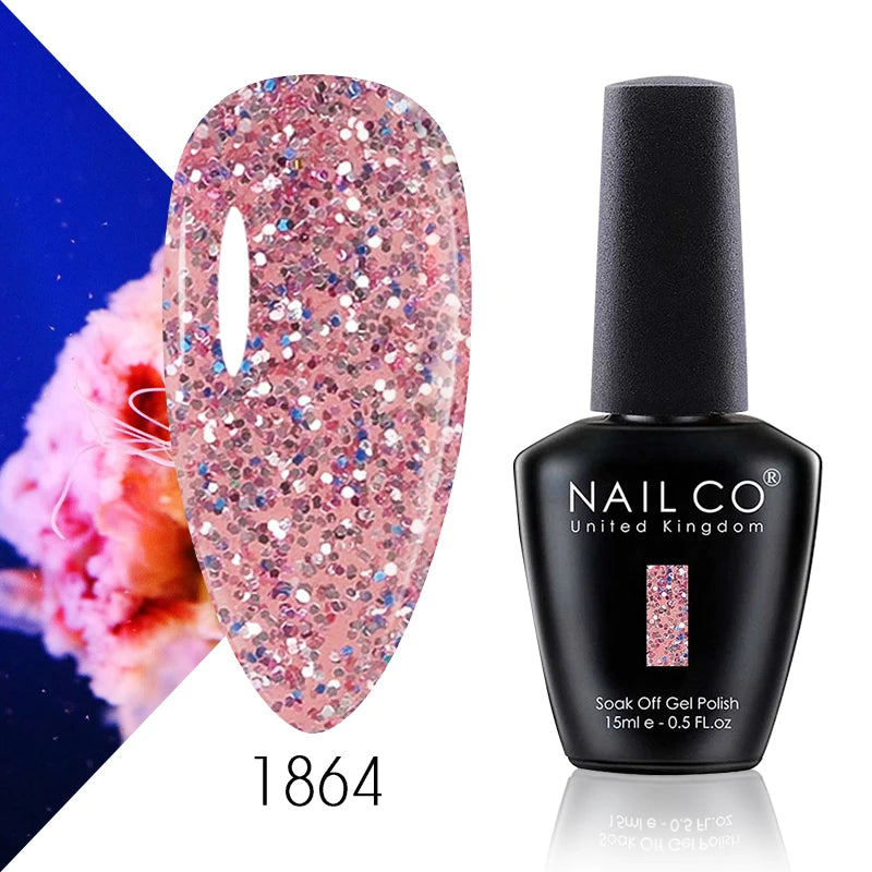 NAILCO 15ml Hema Free TPO Free Top Coat And Base Coat Art Design Gel Nail Polish Top Base Coat UV LED Soak Off Gel Nail Varnish