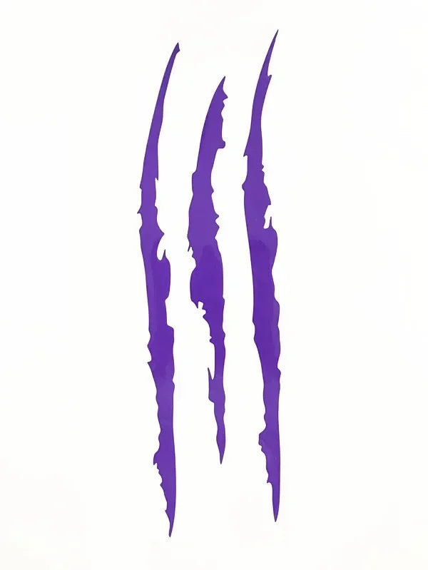 Car Styling Ghost Claw Scratch Stripe Marks Headlight Decal Vinyl Decal Auto Body Decorative Stickers PVC Carving Vinyl Decal