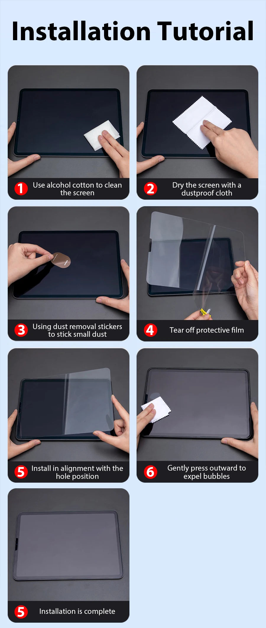 Clearance_Tablet Screen Protectors_Continuous updates