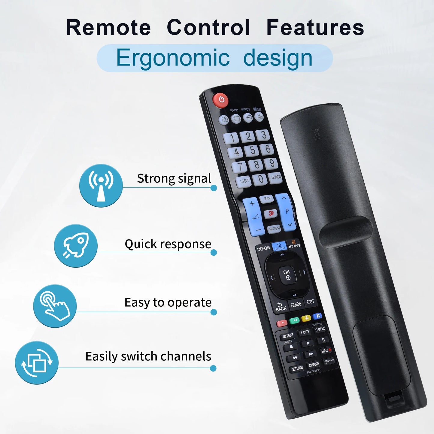 Smart Tv Remote Controller for Tv 60La620S Akb 73756504   32Lm620T Akb 73275618   Akb 73756502   Akb 74475401 , Akb 74475433 , Akb 73975702