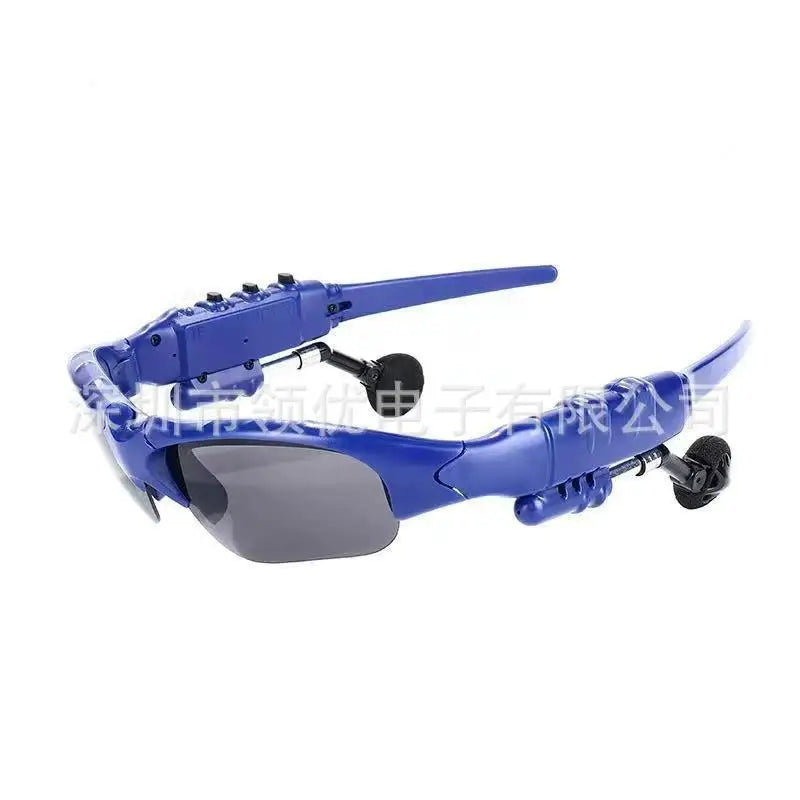 Hiking Bluetooth Smart Glasses UV-Protection Polarized Sunglasses with Stereo Wireless Headset, Multi-Functional Audio Device