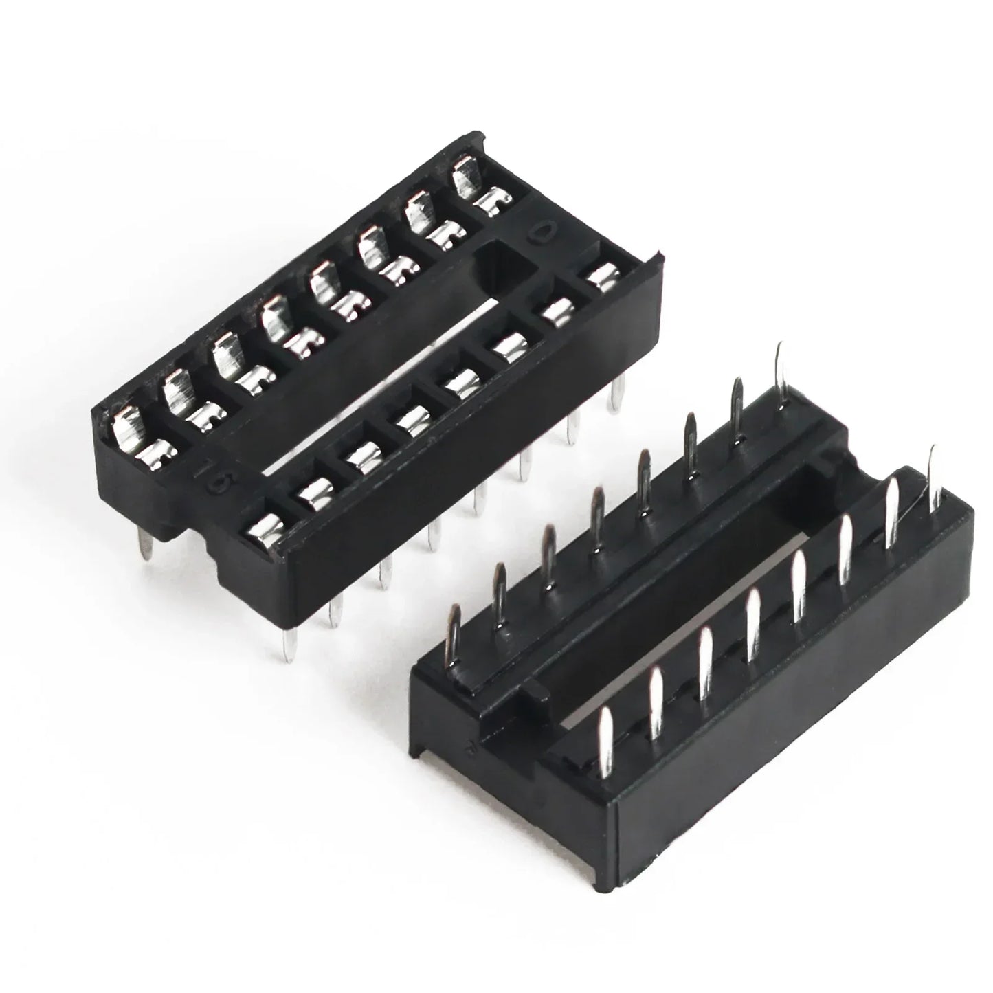 10pcs IC seat 6P/8P/14P/16P/18P/20P/24P/28P DIP IC Sockets Adaptor Solder Integrated Circuits Sockets Electronic Component