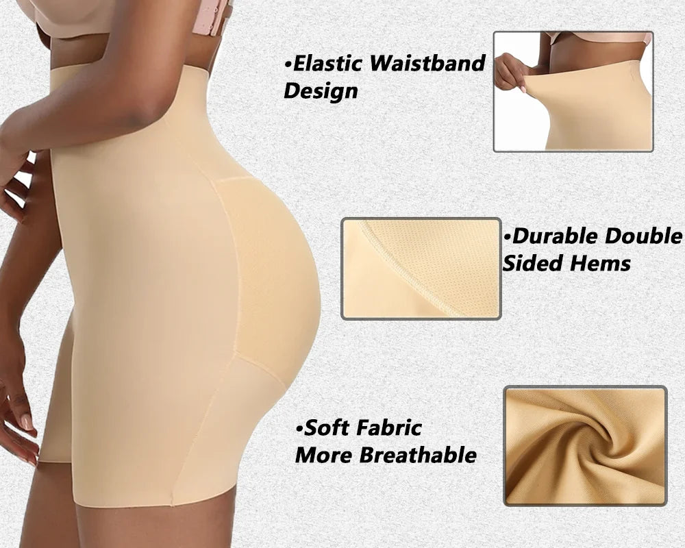 High Waist Fake Ass Panties Women Slimming Butt Lifter Padded Push Up Hip Enhancer Shapewear Body Shaper Shorts Underwear