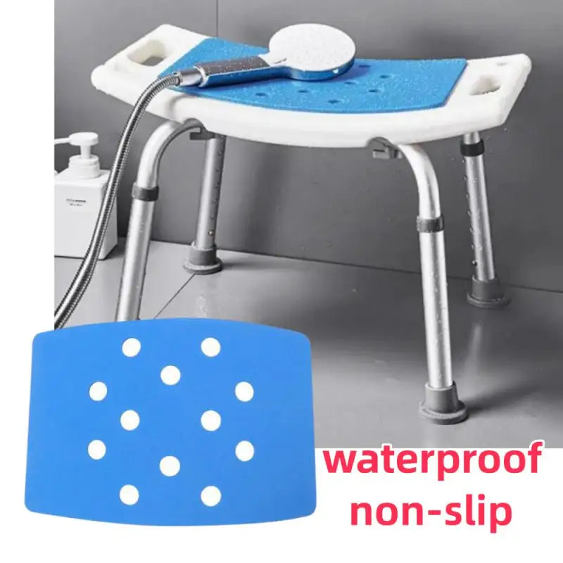 1~10PCS Bathroom Bath Chair Non-slip Warm EVA Blue Aid Seat Bathroom Bath Chair Shower Stool Seat Cushion Safe Bathroom Chairs