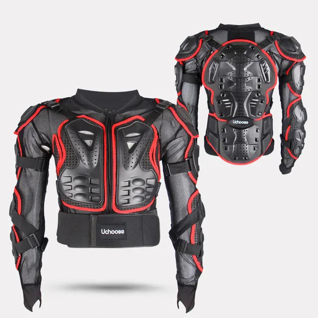 Uchoose Motocross Jacket Men Body Armor Motorcycle Armor Bicycle Racing Jacket Riding Motorbike Moto Protection S-4XL