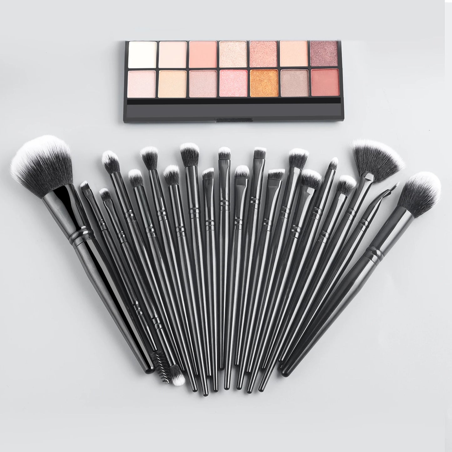 Makeup Brush Sets , 20pcs Plastic Daily Durable multifunctional makeup brush for Mascara, Eye Shadow,Foundation