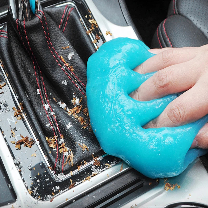 Multifunction Car Cleaning Gel Dust Cleaner Car Interior Cleaning Gel Slime Air Vent Outlet Dashboard Laptop Cleaning Magic Mud