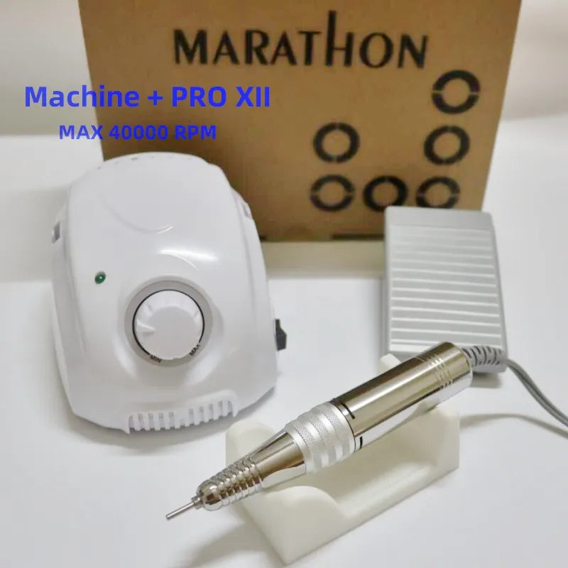 STRONG MARATHON champion-3 Strong 210 PRO 105LN Handle 50000 rpm Electric manicure Nail Drill machine FORTE 210 Nail art Tool
