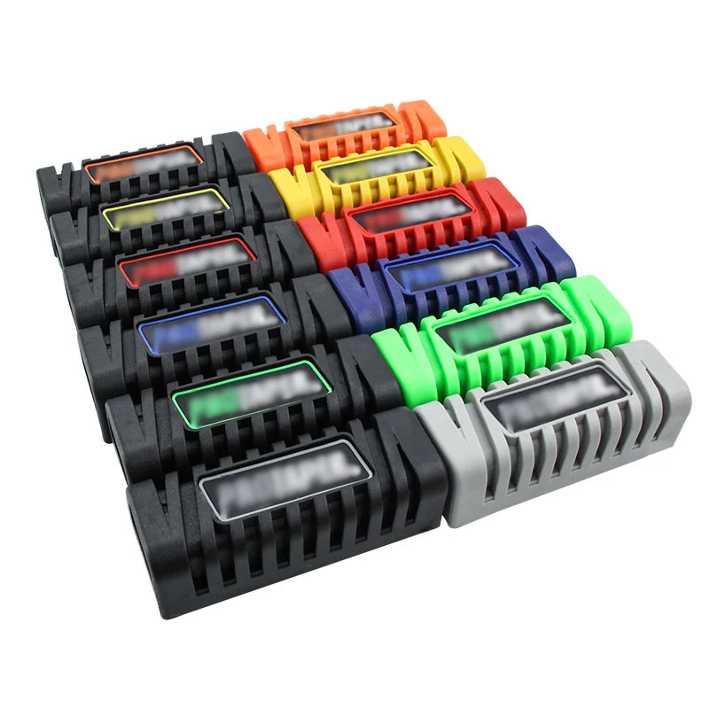 Motorcycle Universal Nonslip Front Footrest Pedal Foot Peg Footpeg Covers Set Rubber 1 Pair 12colors