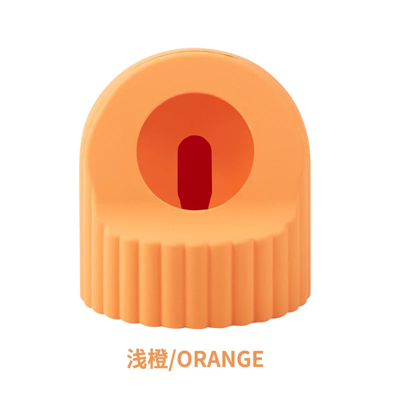Soft Silicone Charger Stand for Apple Watch Series 8 7 6 5 4 3 2 1 SE Iwatch Station Dock Charging Desktop Holder Accessories