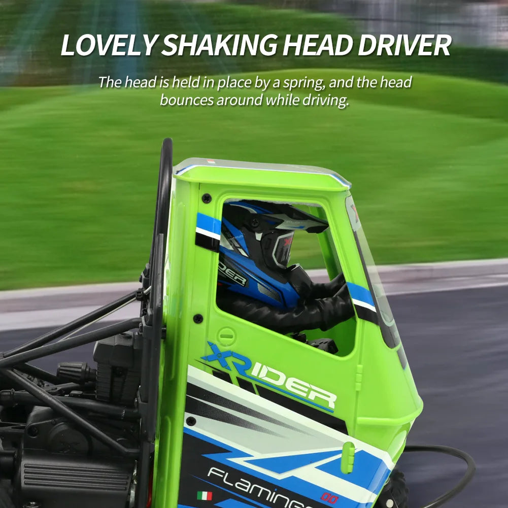 RC Car Remote Control Car 2.4G X-Rider 1/8 Piaggio Ape 1:8 2WD Kids Battery Powered Drift Cars RTR