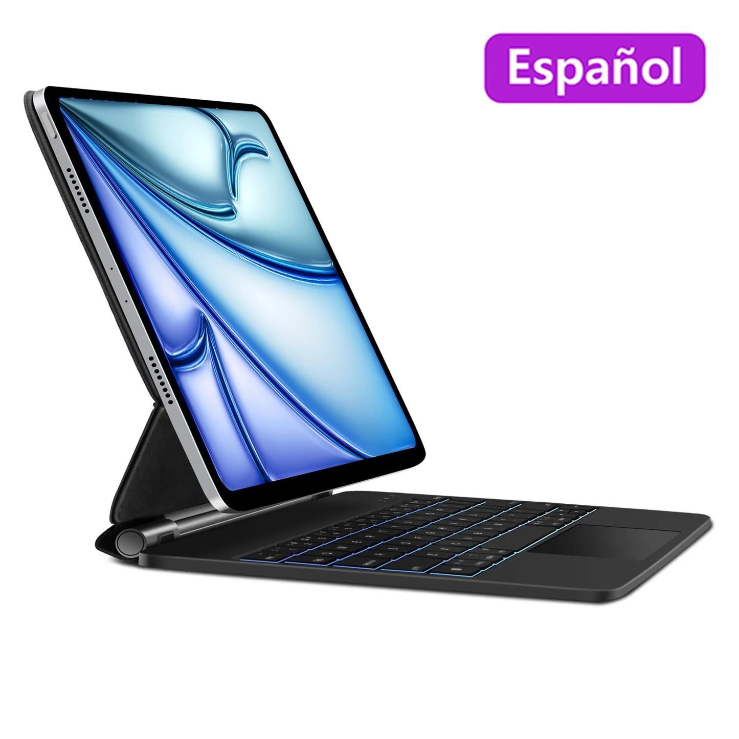 GOOJODOQ Magic Keyboard for iPad Air 6 2024 13 inch case for iPad Pro 11 12 9 Pro 13 Air 4 Air 5 for iPad 10th Generation Cover