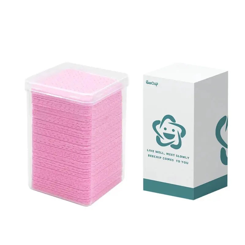200pcs Disposable Facial Wipes Toner Soft Cleansing Wipes Non-Irritating And Moisturizing Wet & Dry Makeup Remover Wipes